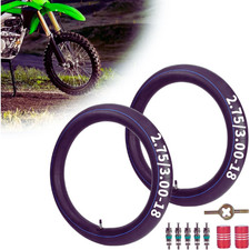 2.75/3.00-18 Inner Tubes TR4 Valve for 80/90-18 90/90-18 Dirt Bike 2 Pack