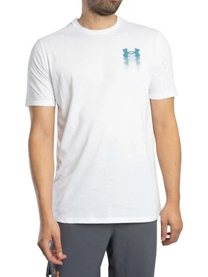 Under Armour Herren Locker geschnittenes T-Shirt mit verschwommenem Logo auf der - Bild 1 von 4