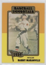 1980-84 SSPC Baseball Immortals 1st Printing MLB Logo Rabbit Maranville HOF 0ot5