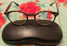 Ray-Ban RB2180 710/83 Light Havana Eyeglass Frames Brown 49 21 145 Italy