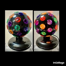 Multi Color 9  Rotating Disco Ball Party Decor