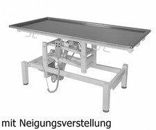 Veterin&auml;r OP-Tisch H&ouml;henverstellbar Edelstahl Operationstisch Untersuchungstisch