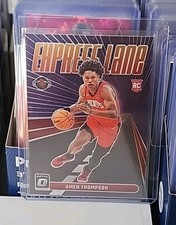 2023-24 Donruss Optic Basketball Express Lane Amen Thompson #2 RC MT