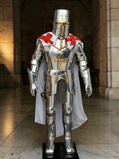 Templar Knight Full Body Armor Suit Crusader Templar Costume Decorative Armor