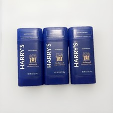 3 Pack Harry's Redwood Deodorant for Men 2.5oz Odor Control