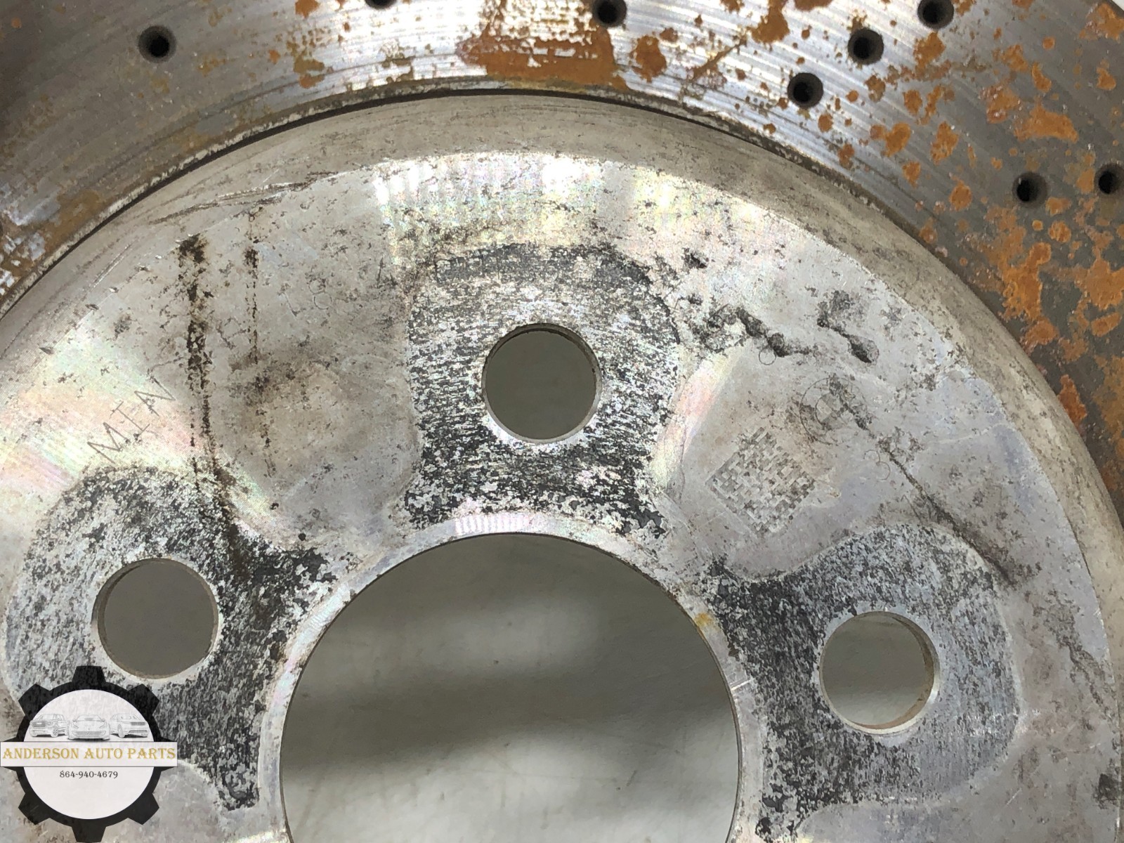 2014-2020 BMW i8 REAR BRAKE DISC ROTOR SET X2 OEM #NOTES