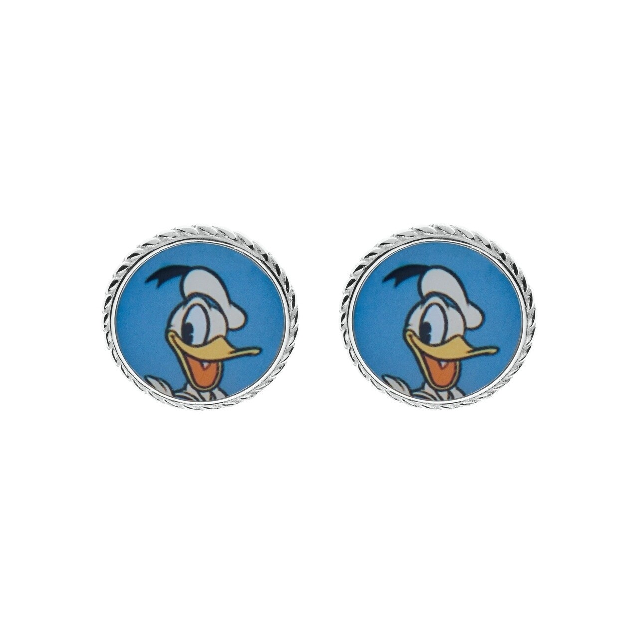 Disney DISNEY Donald Duck Kinderohrringe Stecker 925er Sterling silber blau 13190₽
