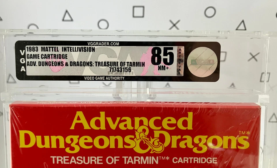 Adv Dungeons & Dragons Treasure Of Tarmin Sealed- Intellivision VGA 85 1st Print - Image 2 of 4