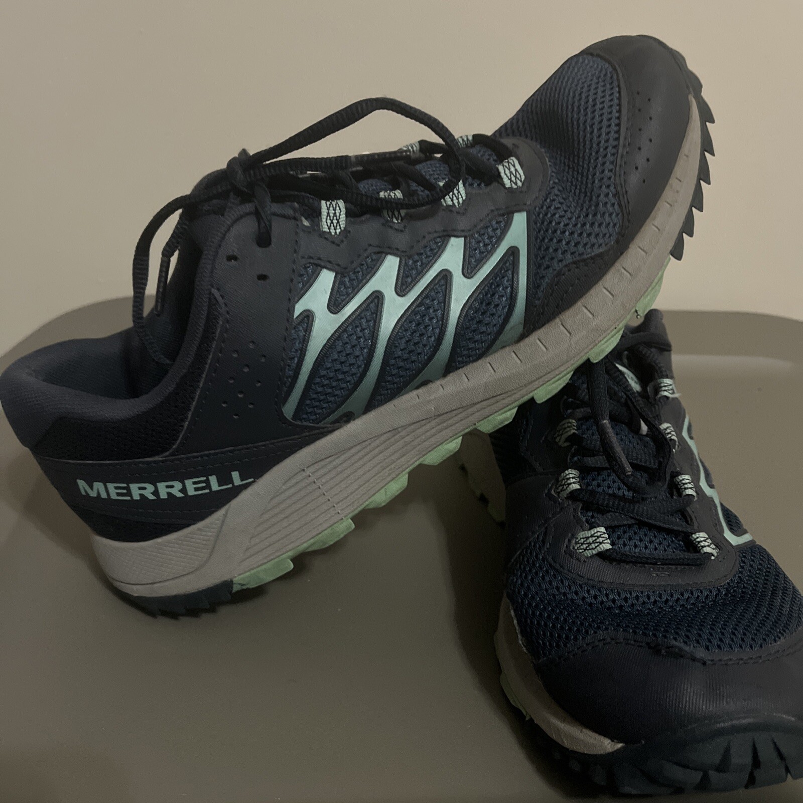 Scarpa da trail running Merrell Wildwood donna J5066800 grigio navy blu taglia 11