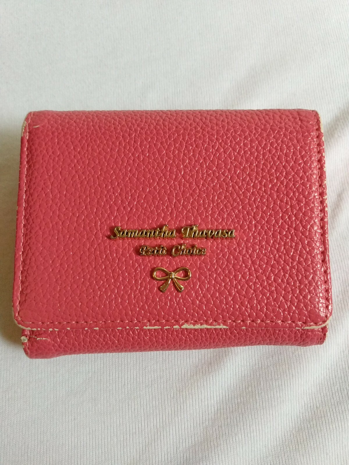 Samantha Thavasa Petit Choice Pink Wallet Women's Leather