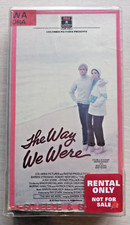 The Way We Were 1985 VHS Hollywood Video Labels