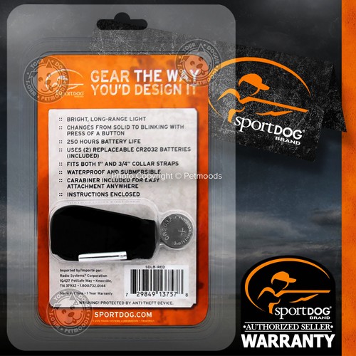 SportDOG Locator Sicherheitsleuchte Hundehalsband weiß leicht Wandern Jagd Wandern - Bild 3 von 10
