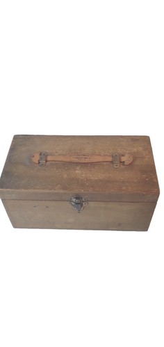 Eastman Kodak Film Developing Machine Tank Wooden Box Antique Style A, Box only