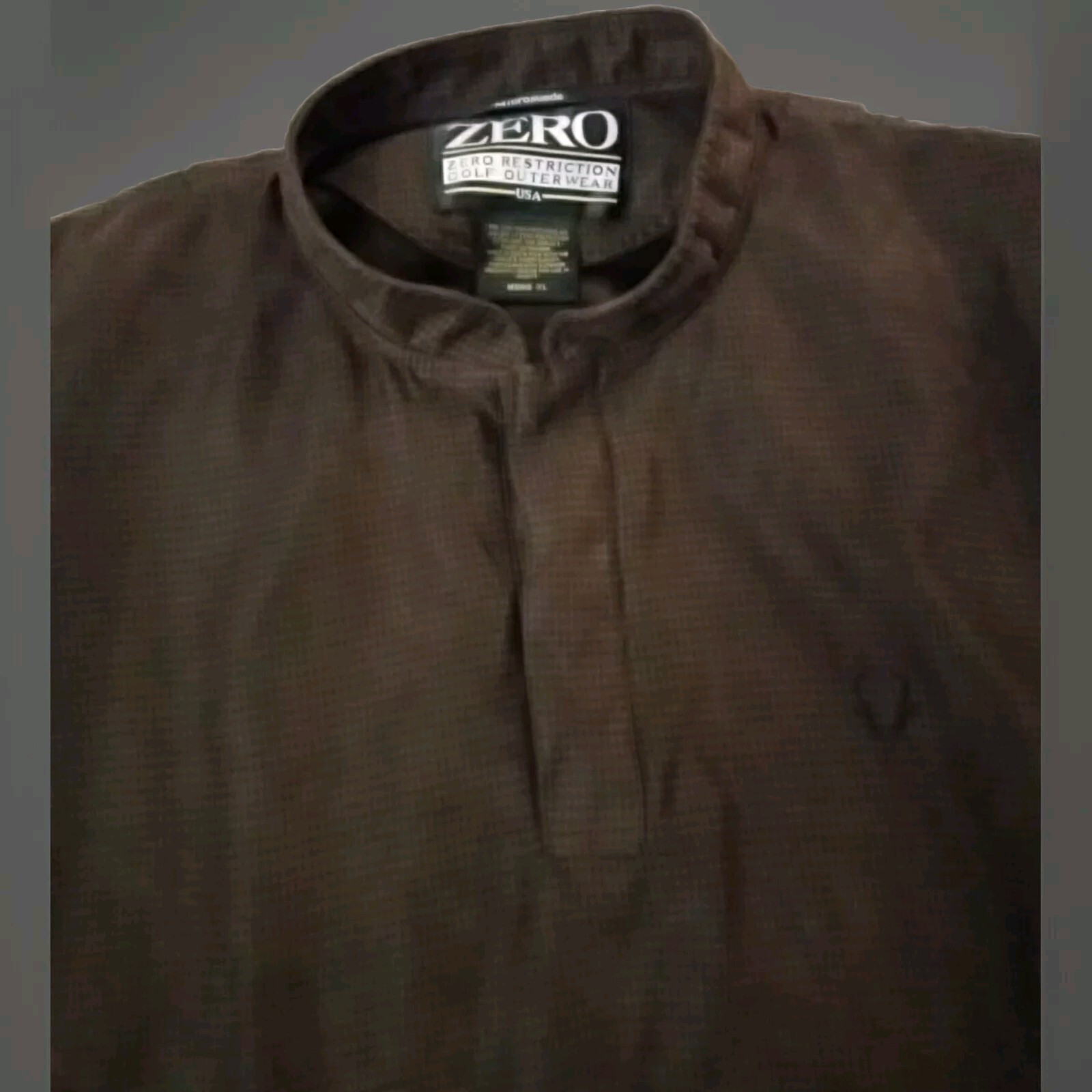 Zero Restriction Golf Microsuede Jacket pullover … - image 2