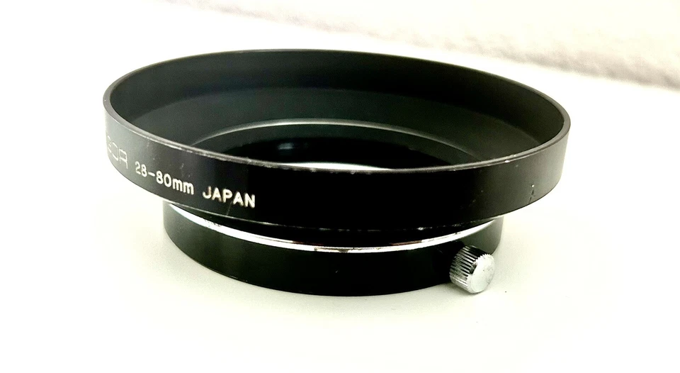 📷 SOLIGOR accesorio parasol gran angular 65 mm MF 28-80 mm Hecho en Japón Foto 2 de 4