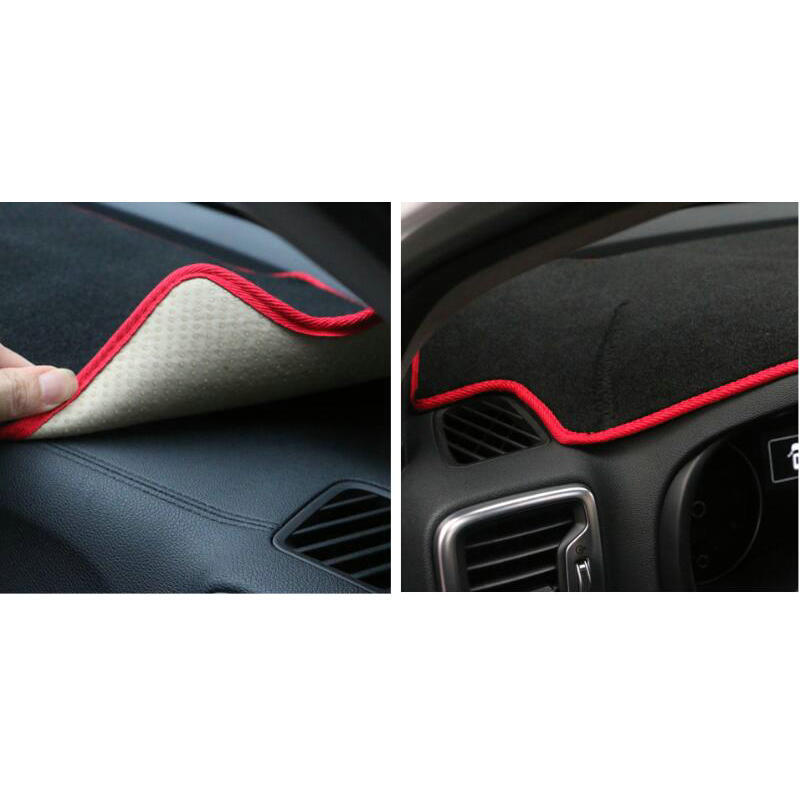 INUBOXES Dashboard Cover For Nissan Rogue 2021-2023 - Non-Slip Custom Mat, Black Trim (Without HUD) - View #12