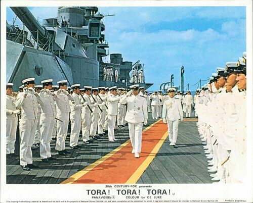 TORA! TORA! TORA! ORIGINAL BRITISH LOBBY CARD JAPANESE