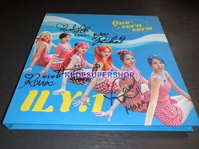 ILY:1 2nd Single Album Que Sera Sera Autographed Signed CD
