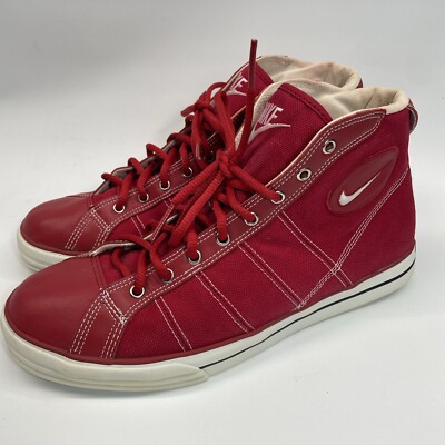 Size 11.5 - Nike Sweet Lew Canvas Mid Varsity Red