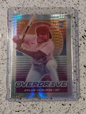 2021 Panini Chronicles Overdrive Hyper Dylan Carlson RC /299 #21 Cardinals