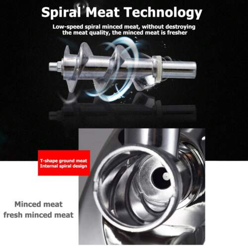 ElectricMeat Grinder Household Multifunction Meat Grinder Food Processor US 110V - Picture 8 of 11