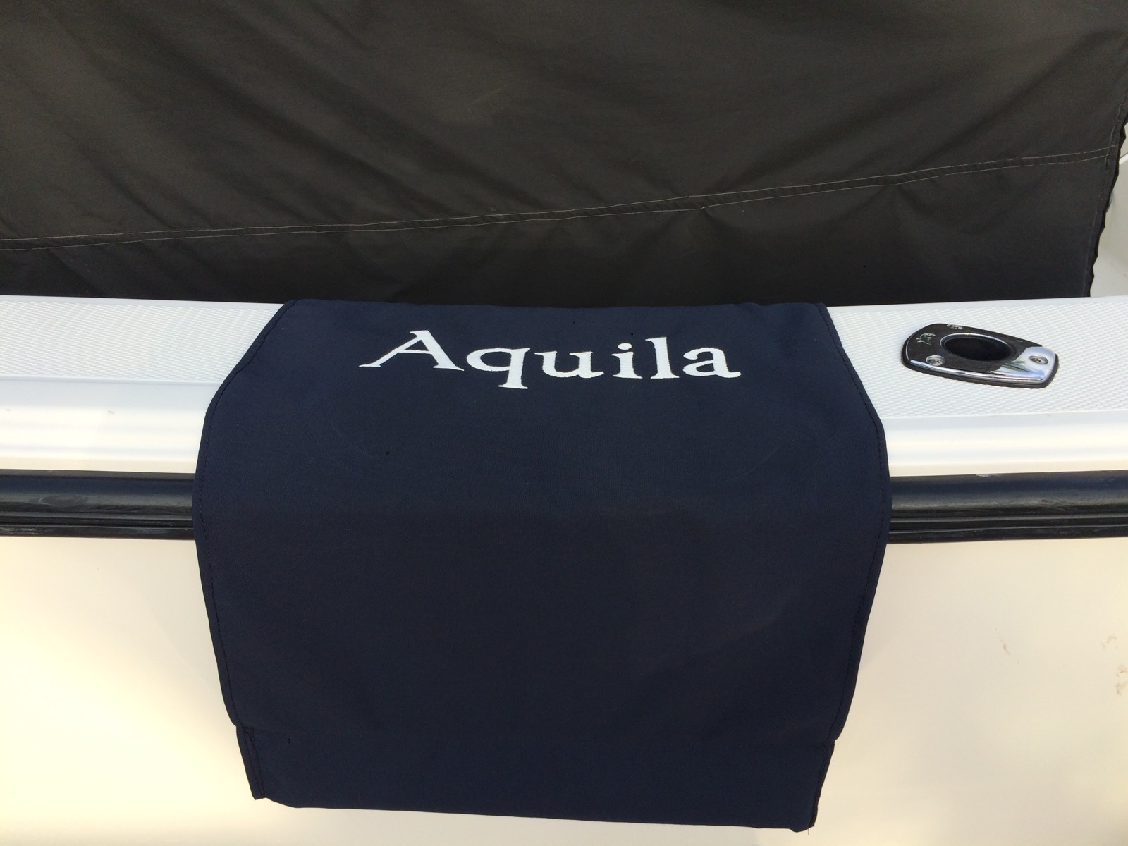 Custom Made embroidered Boat Gunwale Boarding mat 20”x36" eBay