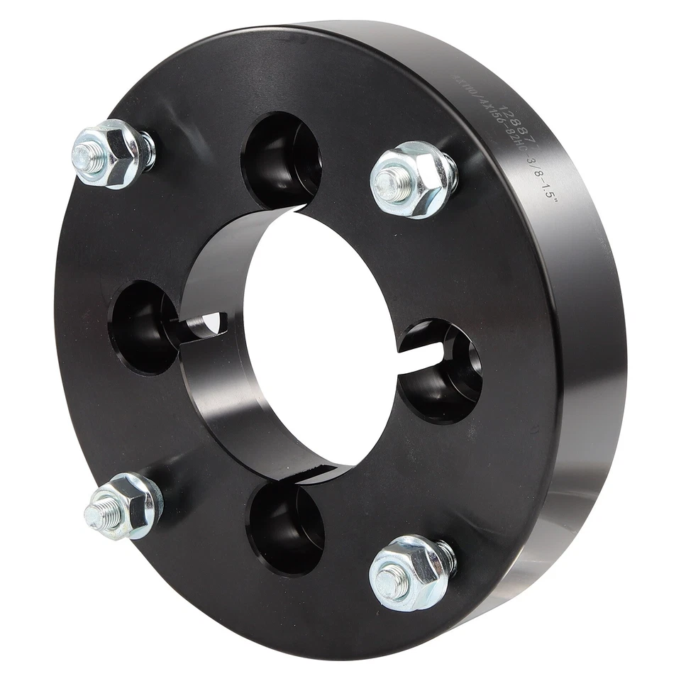 (4) 4x110 to 4x156 Wheel Adapter 1.5 inch 3/8"x24 Studs 4x110 Hub to 4x156 Wheel - Image 3 of 4