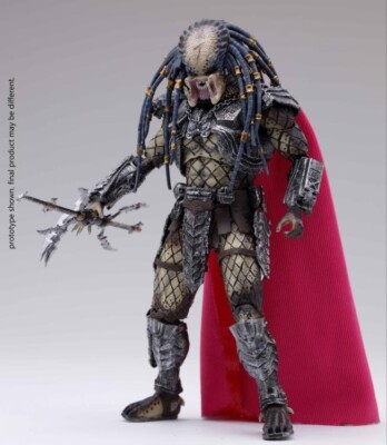 Hiya Toys AvP ELDER PREDATOR (with Cape) Alien vs. Predator 1:18