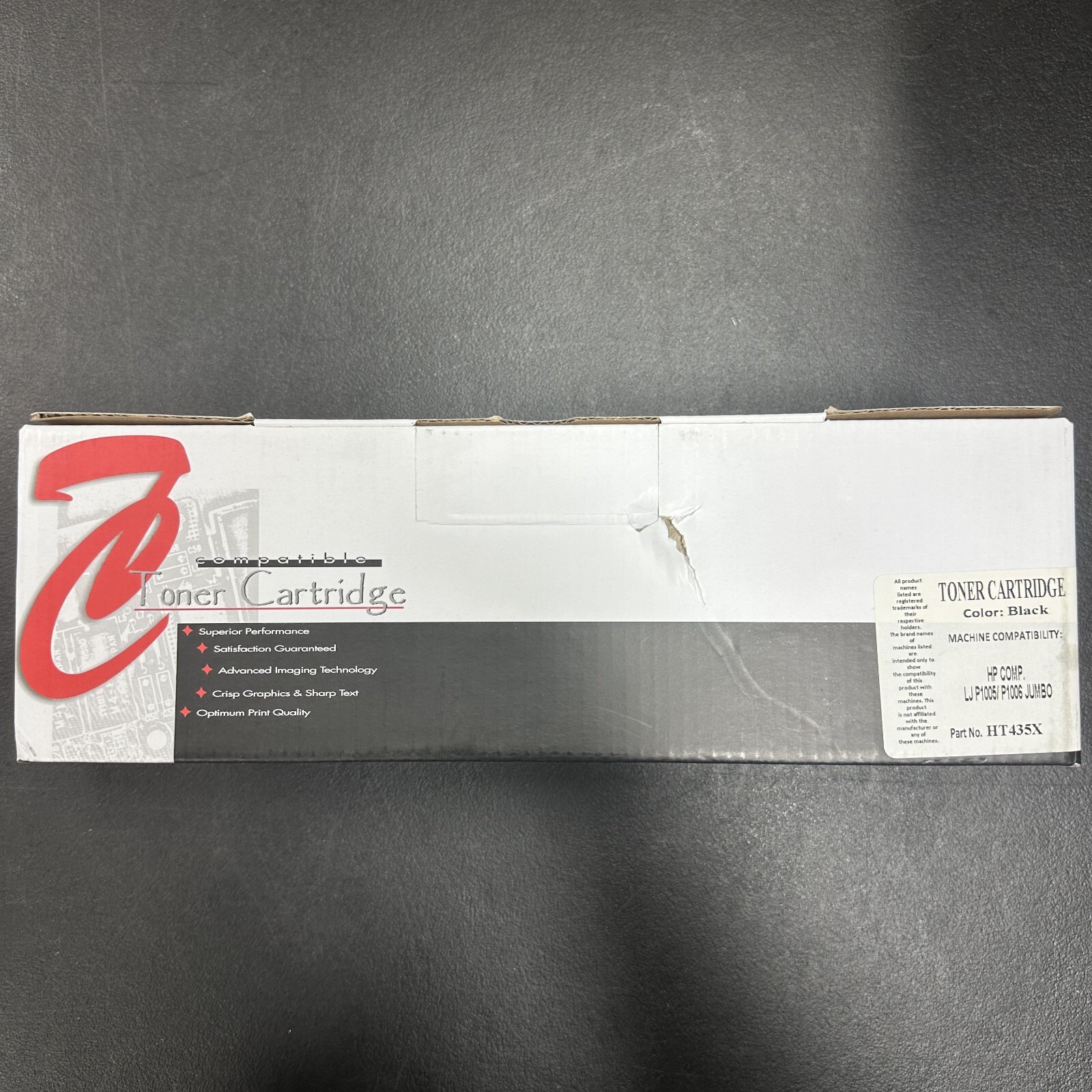 HP Compatible Black Toner Cartridge LJP1005 P1006 JUMBO Sealed-image