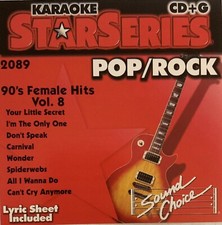 SOUND CHOICE STAR SERIES - 90'S FEMALE HITS - SC2089 MELISSA ETHERIDGE  MORE