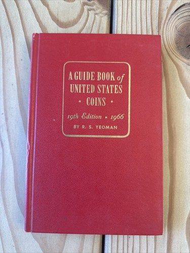 1966 Rotes Buch Ein Leitfaden Buch der Vereinigten Staaten Münzen Preisführer 19. Auflage