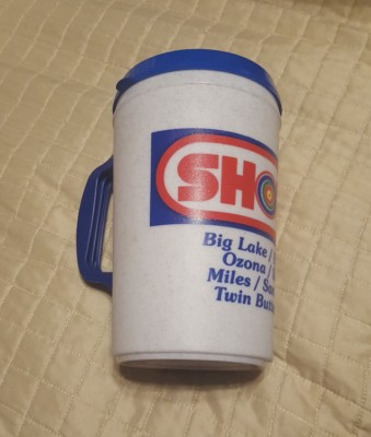 34oz Aladdin Insulated Coffee Cups Mugs Plastic Vintage / LID (SHO)(Not ...