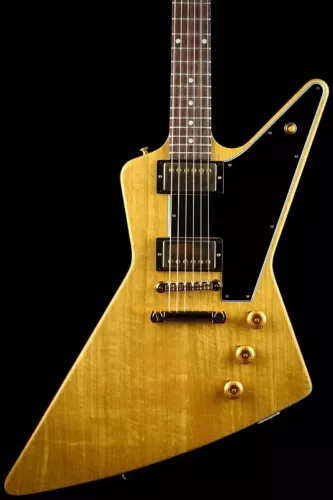 1958 Explorer Electric Guitar Black Pickguard Natural 6-String Fast Ship
