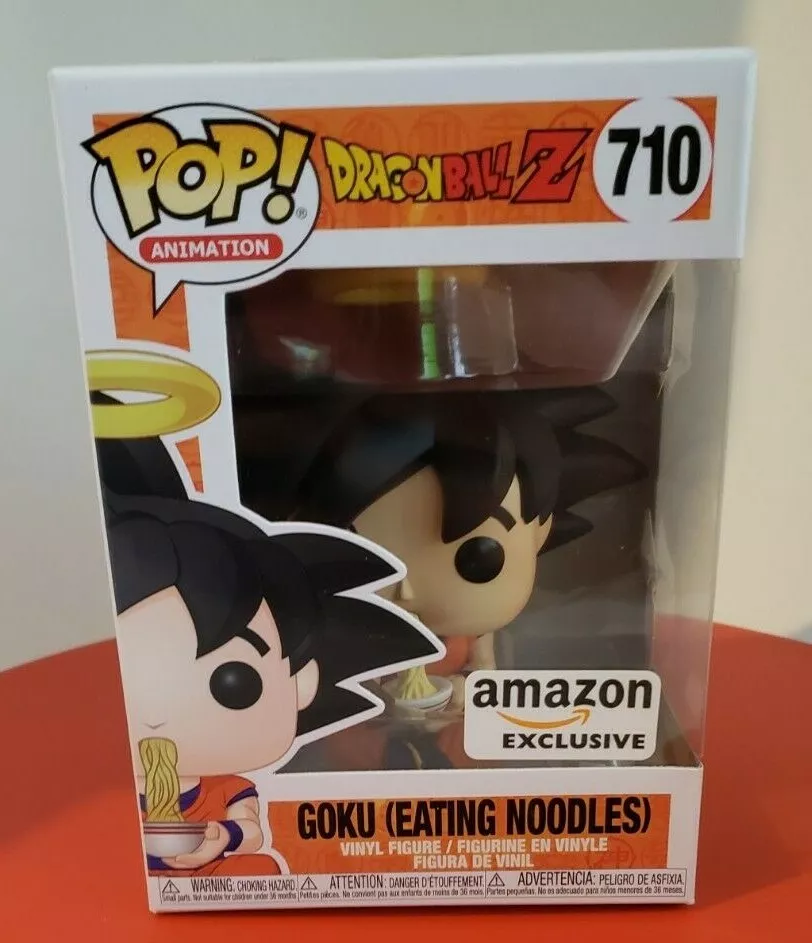 Funko Pop! Dragonball Z #710 Goku Eating Noodles  Exclusive