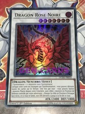 Carte YU GI OH DRAGON ROSE NOIRE DUDE-FR010