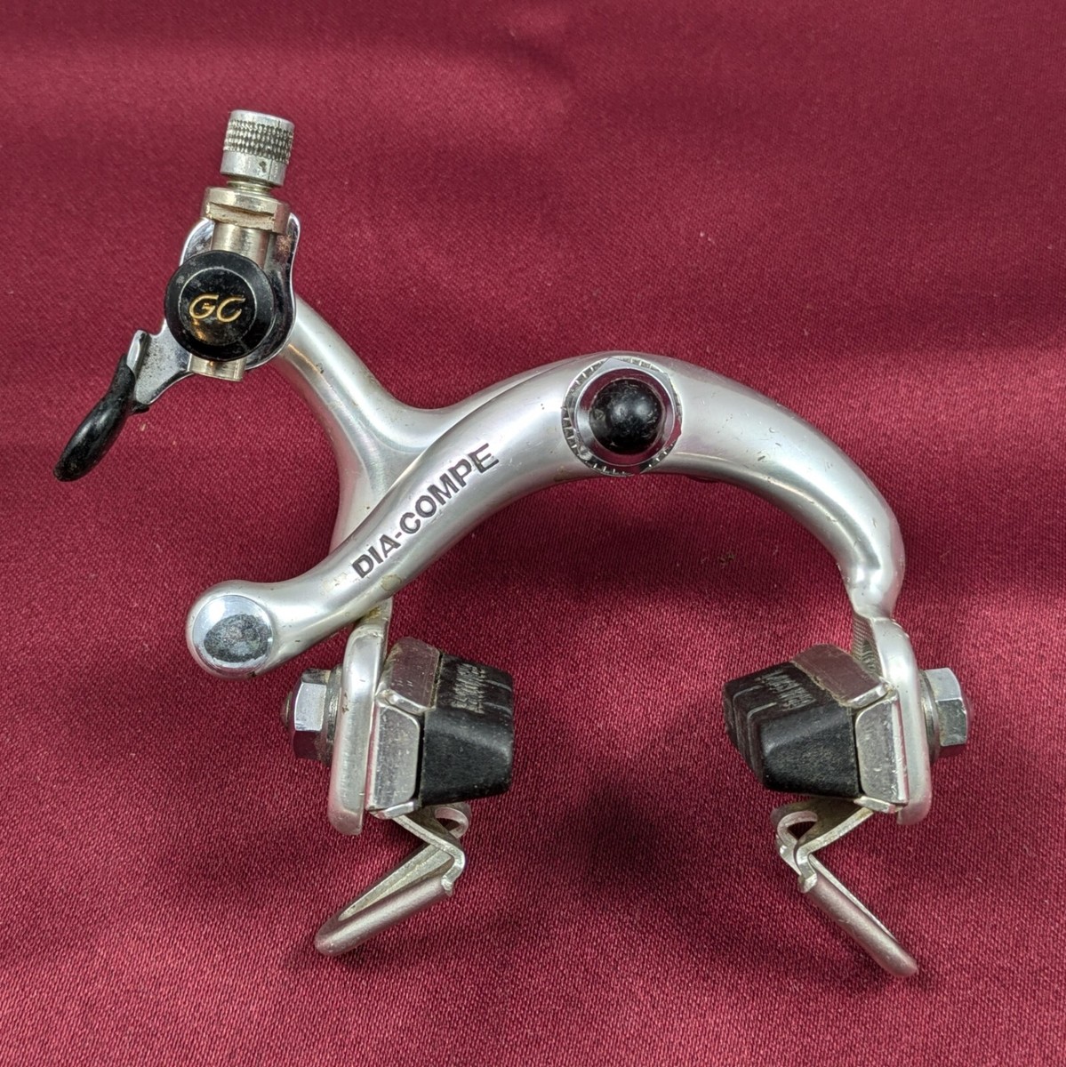 Shimano 600 TriColor FRONT Brake Caliper BR 6400 Side-Pull Ano