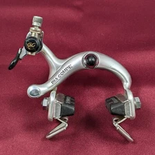 Dia-Compe Aero 400 Brake Caliper FRONT Side-Pull Set 5583 Silver Gran Compe Pads