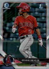 2018 Bowman Draft Drevian Williams-Nelson #BDC-77 Chrome Refractors 14N