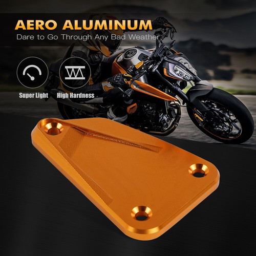 Front Rear Brake Oil Fluid Reservoir Cover For KTM 790 Duke/Adventure 2018-2022 - Picture 4 of 10