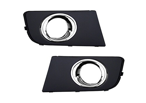 2x Front Bumper Driving Fog Spot Light Grille Panel For 2010-16 VW Amarok Truck - Picture 4 of 10