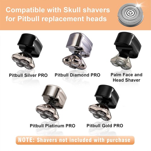 Lame di ricambio 4/12 per rasoio Pitbull Skull Platinum Gold Silver Farfalla - Foto 12 di 18