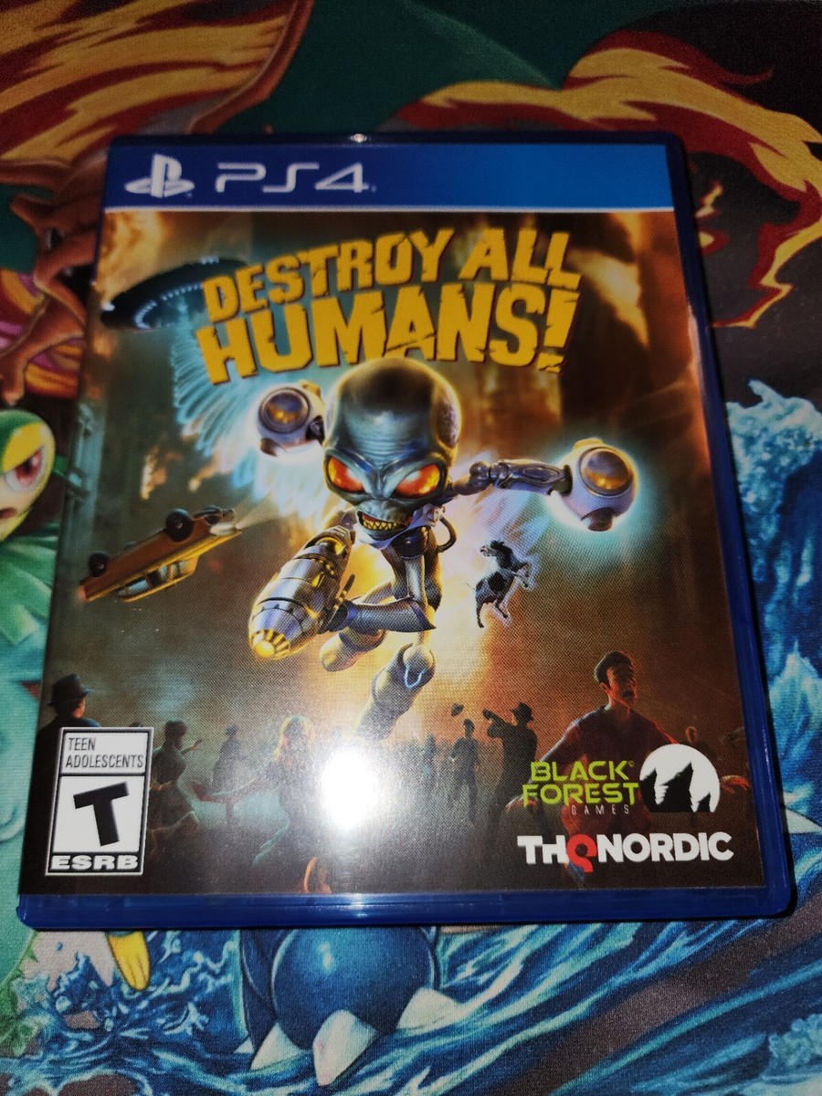 Crypto Destroy All Humans 2020 Psn Playstation Store Destroy All Humans  2020 Ps4 Humans Remake