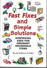 FAST FIXES & SIMPLE SOLUTIONS FOR HOUSEHOLD ITEMS TradePaperback unread NMint*