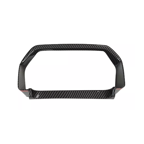 For Ford Ranger 2023-2025 Carbon Fiber Interior Dashboard Decor Frame Cover Trim - Picture 8 of 9