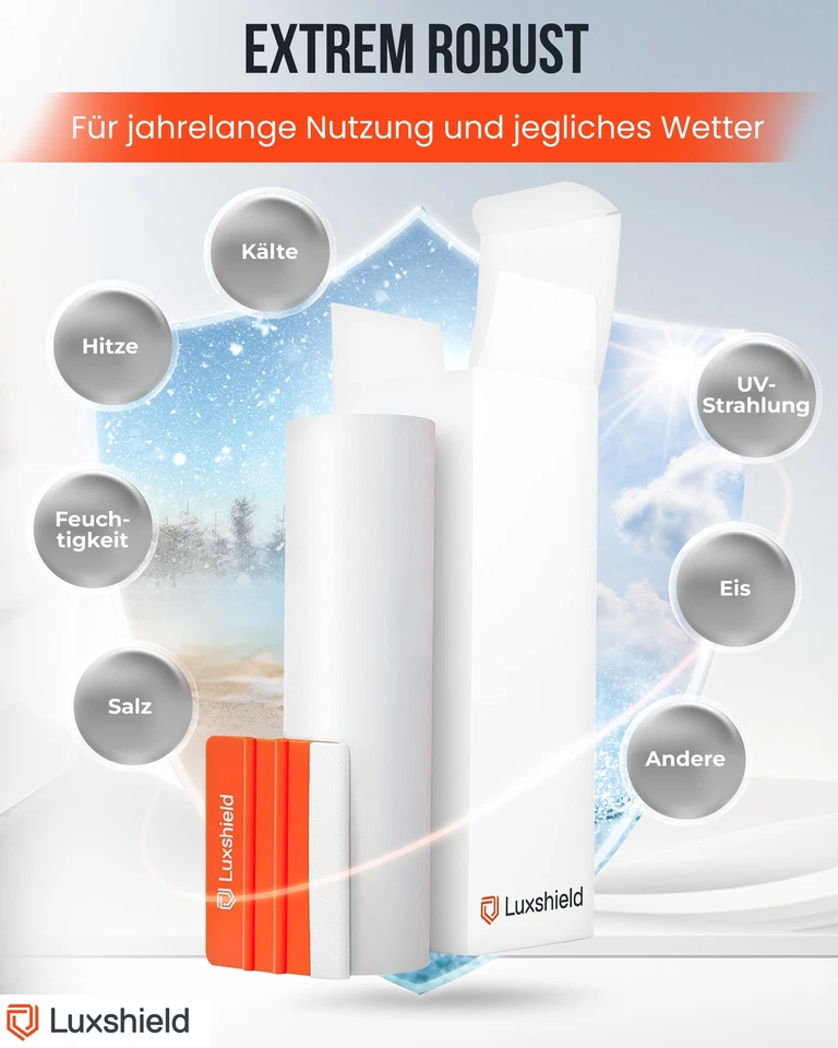 Universal Lackschutzfolie 30x200cm - Transparent Matt - Auto, Fahrrad, Motorrad - Bild 4 von 4