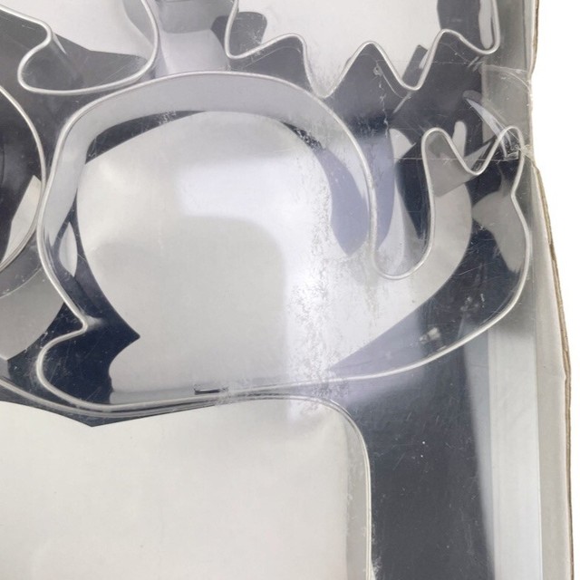 IKEA Drommar Set of 6 Holiday Animals Stainless Cookie Pastry Cutters