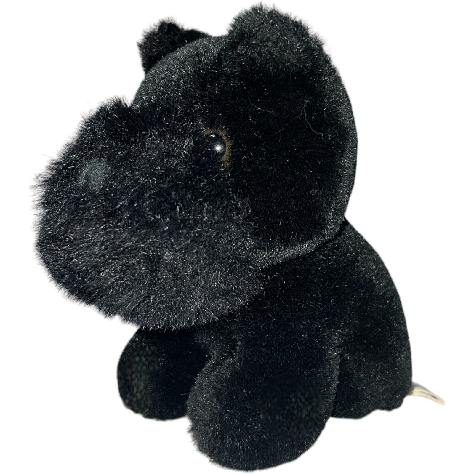 Mothercare Black West Highland Terrier Westie Dog Plush Soft Toy Lovey Vintage