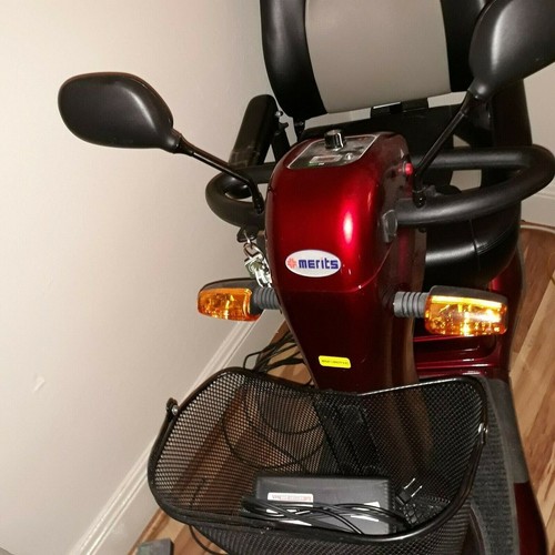 Merits Pioneer 3, S131, 3 Wheel Mobility Electric Scooter, 400 lb. Cap. - Picture 4 of 6