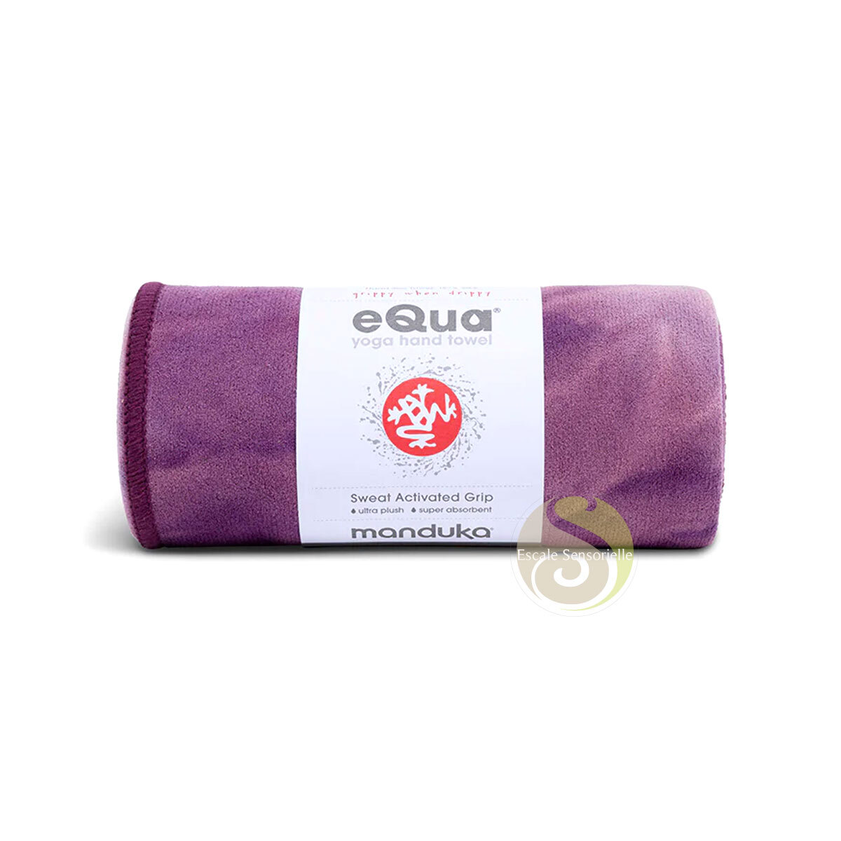 Essuie-mains de yoga antiglisse eQua Manduka microfibre absorbante