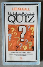 Il libro dei quiz L. Segal Rompicapo, quadrati magici, giochi verbali illustrato
